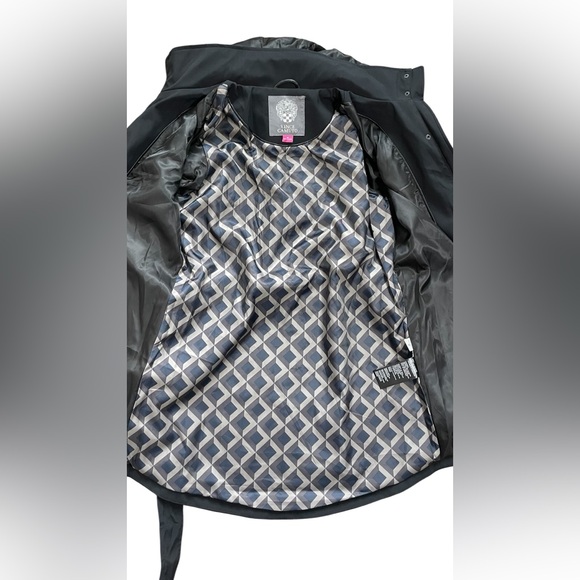 Vince Camuto NWT Water Resistant Belted Trench Coat Jacket Size M retail $280 - Picture 3 of 12